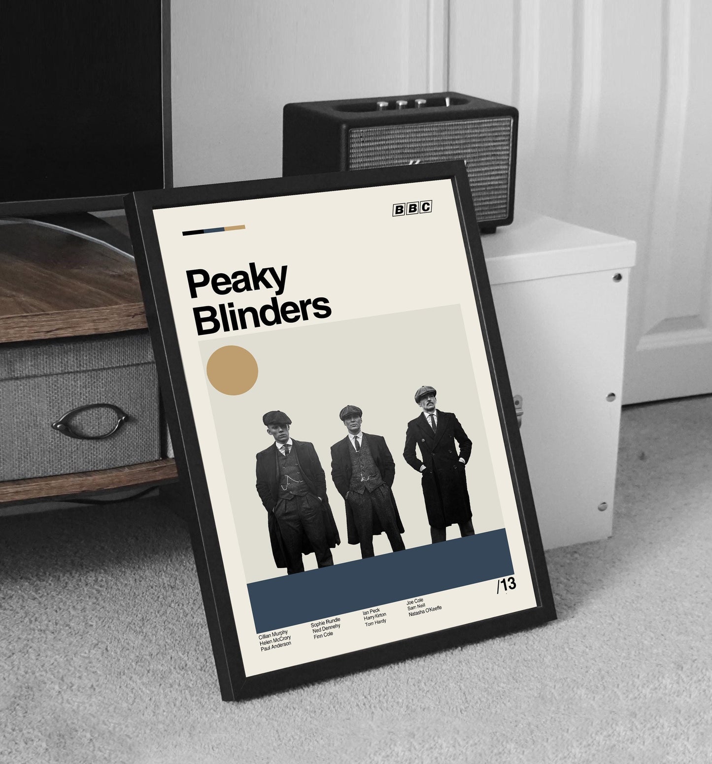 Custom Movie Poster - Midcentury Modern Minimalist Print (Digital Download)