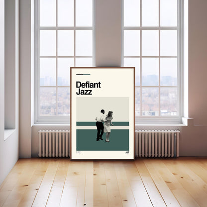 Custom Movie Poster - Midcentury Modern Minimalist Print (Digital Download)