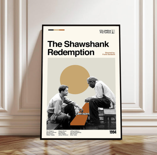 The Shawshank Redemption Poster: Minimalist Movie Art Print