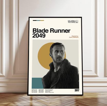 Blade Runner 2049 Poster – Minimalist Movie Art Print