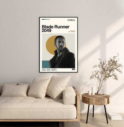 Blade Runner 2049 Poster – Minimalist Movie Art Print
