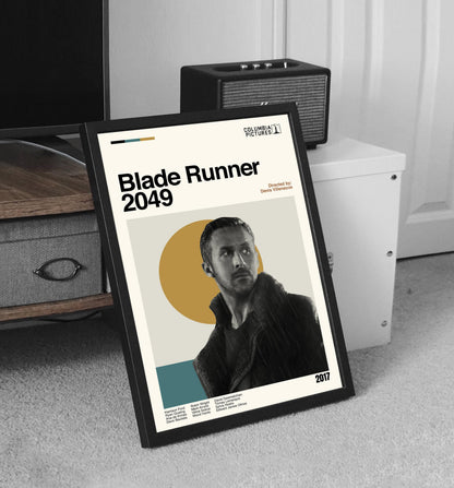 Blade Runner 2049 Poster – Minimalist Movie Art Print