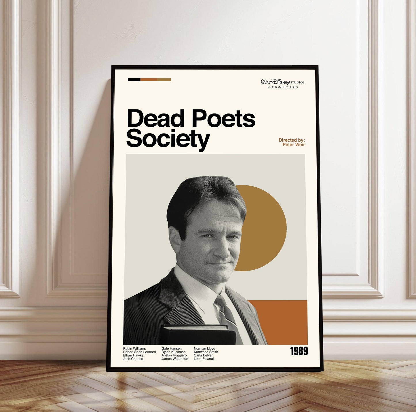 Dead Poets Society Poster - Movie Poster - Midcentury Modern Art - Minimalist Print - Retro Poster - Vintage Print Art - Gifts for him