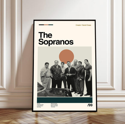 Custom Movie Poster - Midcentury Modern Minimalist Print (Digital Download)