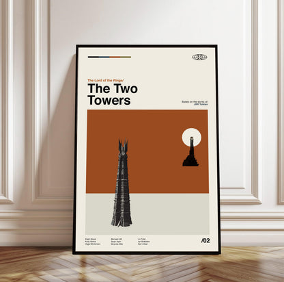 Custom Movie Poster - Midcentury Modern Minimalist Print (Digital Download)