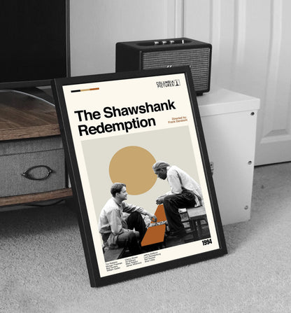 The Shawshank Redemption Poster: Minimalist Movie Art Print