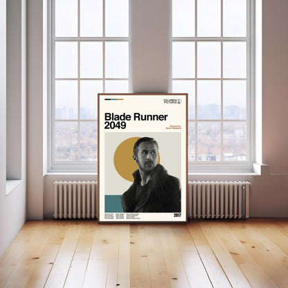 Blade Runner 2049 Poster – Minimalist Movie Art Print