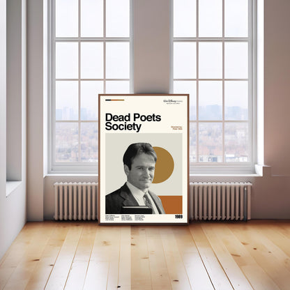 Dead Poets Society Poster - Movie Poster - Midcentury Modern Art - Minimalist Print - Retro Poster - Vintage Print Art - Gifts for him