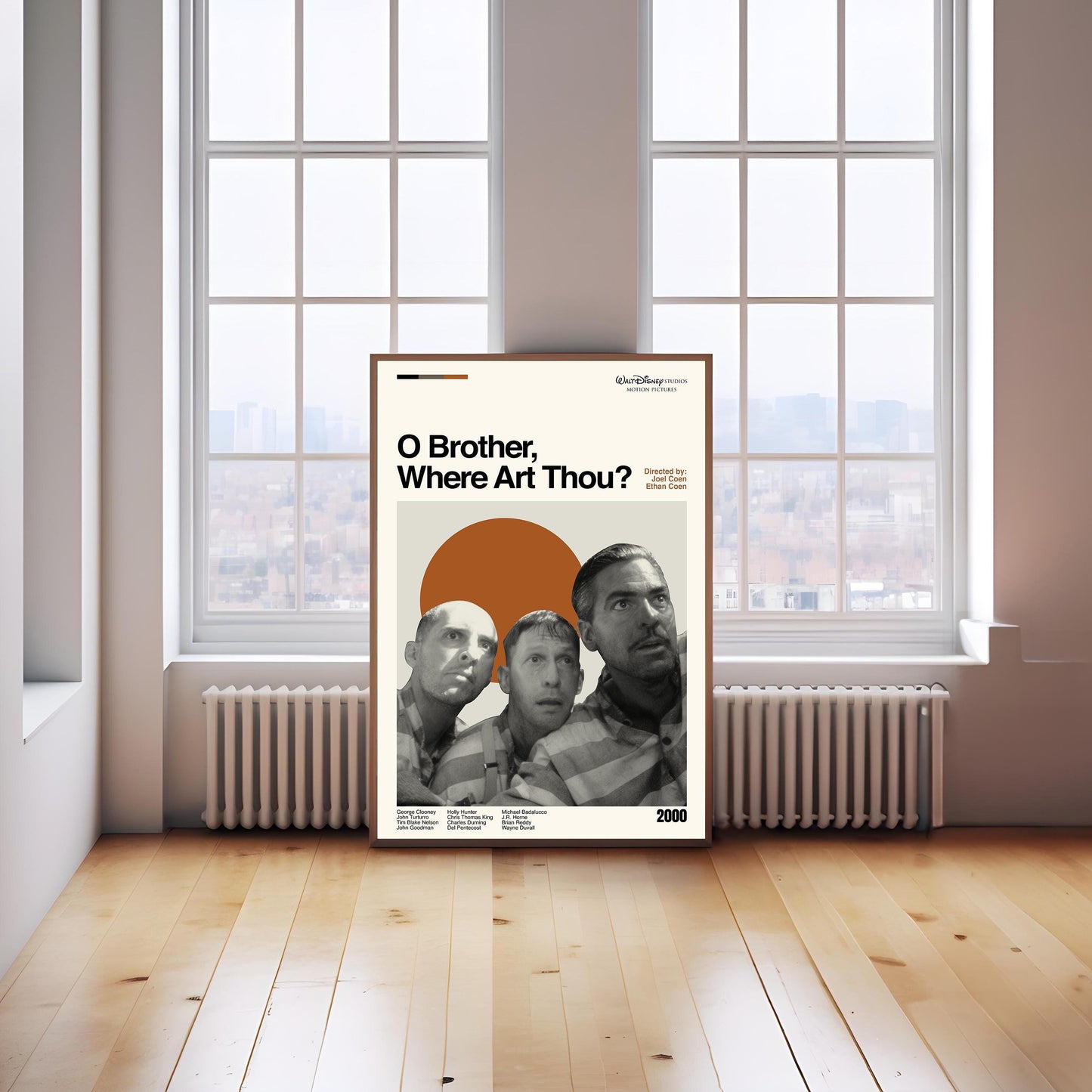 O Brother, Where Art Thou? Poster - Movie Poster - Midcentury Modern Art - Minimalist Print - Retro Poster - Vintage Print - Gifts for him